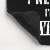 Funny Pretend I'm A Caveman Costume Halloween Easy マウスパッド (コーナー)