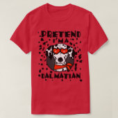 Funny Pretend I'm a Dalmatian Dog Halloween DIY Co Tシャツ (デザイン正面)