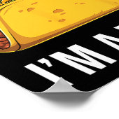 Funny Pretend I'm A Taco Easy Mexican Food Costume ポスター (角)