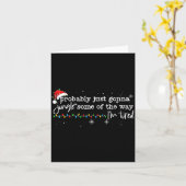 Funny Probably Just Gonna Jingle Some Of The Way I カード (黄色い花)