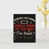 Funny Probably Just Gonna Jingle Some Of The Way I カード (黄色い花)