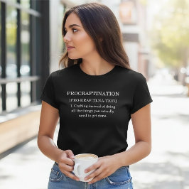 Funny Procraftination Definition Tシャツ