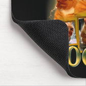 Funny Professional Mogger Cat Meme Mewing Looksmax マウスパッド (コーナー)