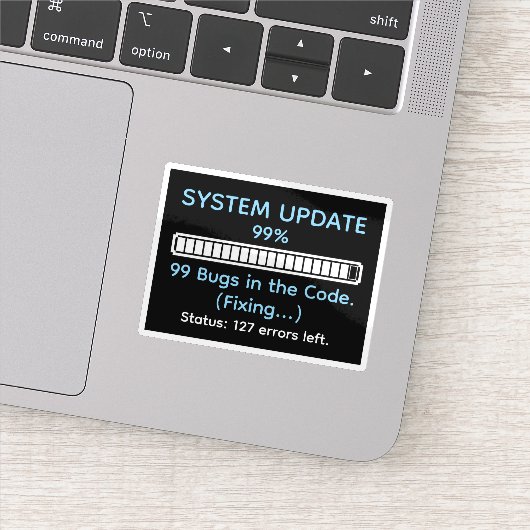 Funny Programmer Coding シール (詳細)