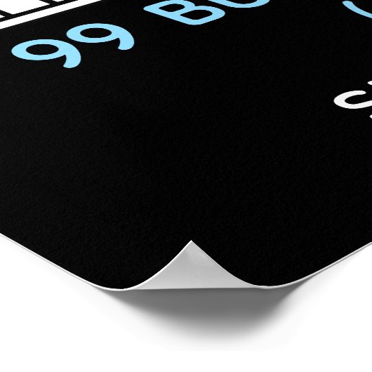 Funny Programmer Coding ポスター (角)