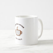 Funny Programmer Coffee Mug  コーヒーマグカップ (正面右)