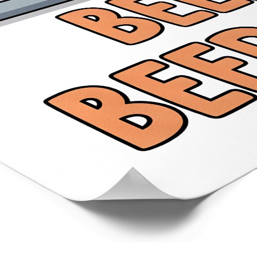 Funny Programming Cat Meme - "I Are Programing" ポスター (角)