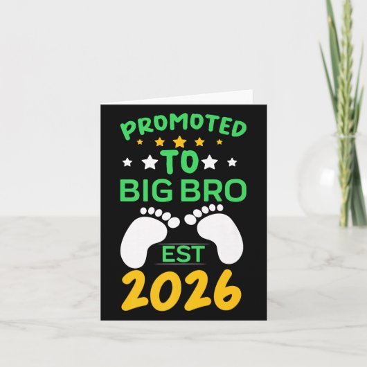 Funny Promoted To Big Brother 2026 Soon To Be Big  カード (正面)