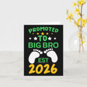 Funny Promoted To Big Brother 2026 Soon To Be Big  カード (黄色い花)