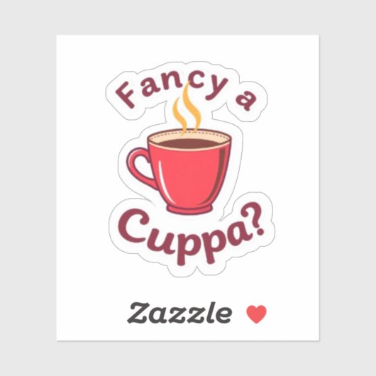 Funny Proper Chuffed British Slang Quote シール (シート)