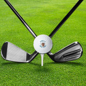 Funny Property of {Name} Photo Simple Personalized ゴルフボール