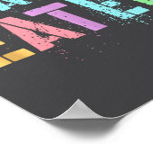 Funny Proud Crayon Eater Military Veteran Dad Offi ポスター (角)