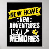 Funny Proud Homeowner New Homenew Adventures New M ポスター (正面)