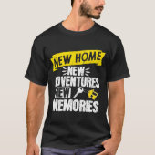 Funny Proud Homeowner New Homenew Adventures New M Tシャツ (正面)
