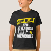 Funny Proud Homeowner New Homenew Adventures New M Tシャツ (正面)