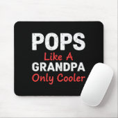 Funny Ps Grandpa Cooler From Grandkids Father's Da マウスパッド (マウス)