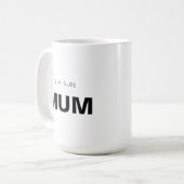Funny Psychology Statistics Mug | Significant Mum コーヒーマグカップ (正面左)