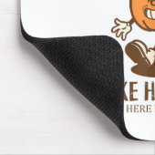 Funny Pumpkin Apparently, I Like Halloween  マウスパッド (コーナー)