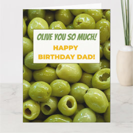 Funny Pun Birthday Card For Dad カード
