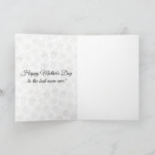 Funny Pun Pudding Mother's Day Greeting Card カード (内部)