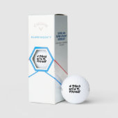 Funny Puns Golf Balls - Custom It Takes Balls ゴルフボール (パッケージング)