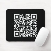 Funny Qr Don't Be A Little Btch Code Saying Quote  マウスパッド (マウス)