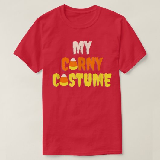 Funny Quick Candy Corn Costume  Tシャツ (デザイン正面)