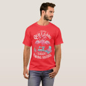 Funny Quilter Im In A Quilting Gang Sassy Sewing S Tシャツ (正面フル)