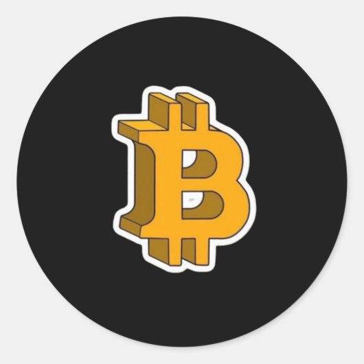  Funny Quilting Classic Round Sticker ラウンドシール (正面)