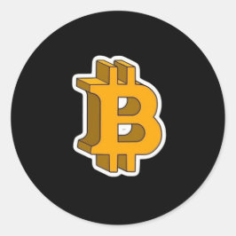  Funny Quilting Classic Round Sticker ラウンドシール