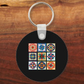 Funny Quilting Sewing Make A Quilt Patterns Quilte キーホルダー (正面)