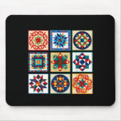 Funny Quilting Sewing Make A Quilt Patterns Quilte マウスパッド (正面)