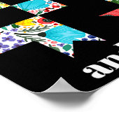 Funny Quilting Sewing Quilt Quilter Gift  ポスター (角)