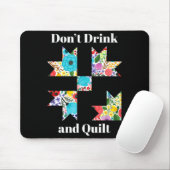 Funny Quilting Sewing Quilt Quilter Gift マウスパッド (マウス)