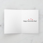 Funny Quirky Valentine’s Day Card シーズンカード (内部)