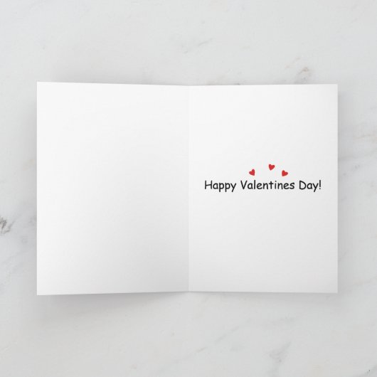 Funny Quirky Valentine’s Day Card シーズンカード (内部)