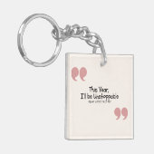 Funny Quote キーホルダー (正面左)