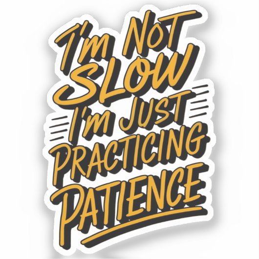 funny quote シール (正面)