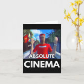 Funny Quote Absolute Cinema Meme Brother Hai's Pho カード (黄色い花)