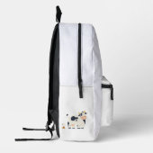 Funny Quote Backpack for Everyday Adventures プリントバックパック (左)