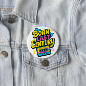 Funny Quote Born Last Century Cassette Tape 缶バッジ (インサイチュ)
