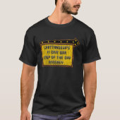 Funny Quote Chattanooga's Dive Bar Whiskey Sign Tシャツ (正面)
