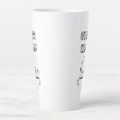 Funny Quote Coffee Mug カフェラテマグ (正面)