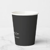 Funny Quote Early Night Introvert Humor Custom 紙コップ (左)