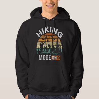 Funny quote for hiking lover, mode hike on パーカ