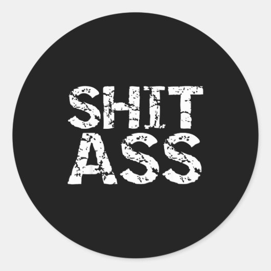 Funny Quote Gag Gift Joke For Men Sarcastic  ラウンドシール (正面)