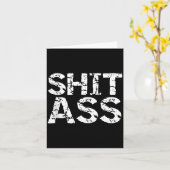 Funny Quote Gag Gift Joke For Men Sarcastic Tank T カード (黄色い花)