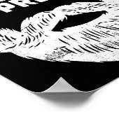 Funny Quote Gift For Bearded Men And Beard Lovers  ポスター (角)