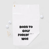 Funny Quote Golfing ゴルフタオル (インサイチュ)