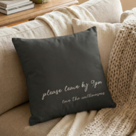 Funny Quote Introvert Humor Custom Black White クッション